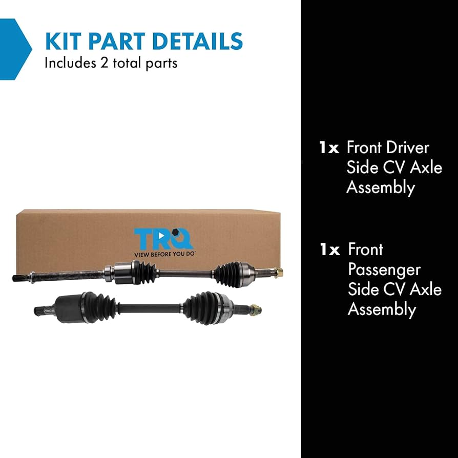 Amazon.com: TRQ Front Driver and Passenger Side CV Axle